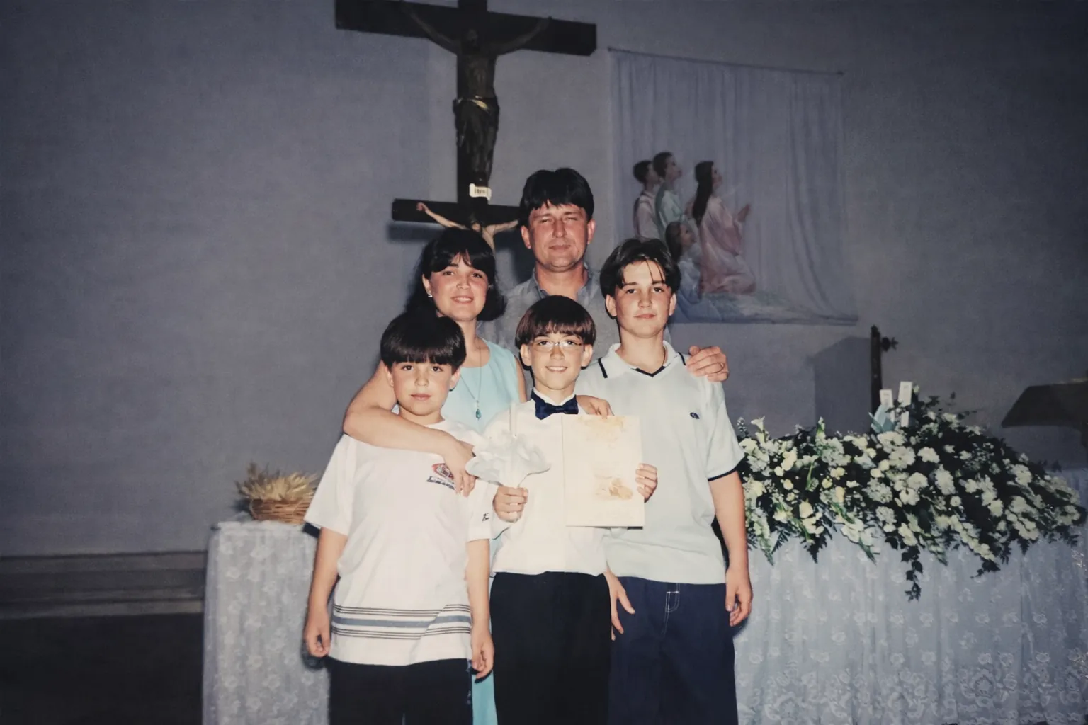 Cida, Jorge e família